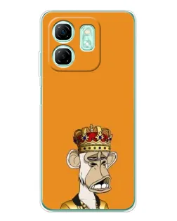 Чохол для Infinix Smart 9 з картинкою «Золота мавпа Bored Ape»