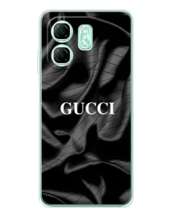 Чохол для Infinix Smart 9 з картинкою «Gucci — шовкові хвилі»