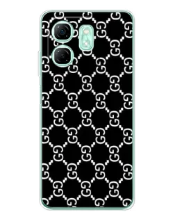 Чохол для Infinix Smart 9 з картинкою «Gucci — сітчастий паттерн»