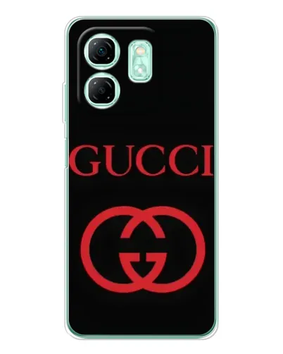 Чохол для Infinix Smart 9 з картинкою «Gucci — червоний логотип» Чохол для Infinix Smart 9 з картинкою «Gucci — червоний логотип»