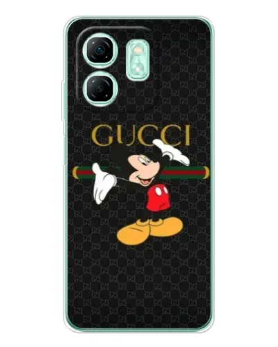 Чохол для Infinix Smart 9 з картинкою «Міккі Маус Gucci» Чохол для Infinix Smart 9 з картинкою «Міккі Маус Gucci»
