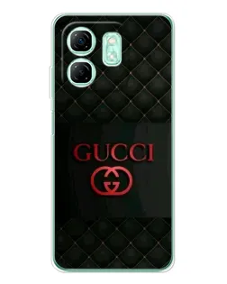 Чохол для Infinix Smart 9 з картинкою «Gucci — стьобаний чорний»