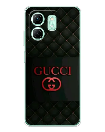 Чохол для Infinix Smart 9 з картинкою «Gucci — стьобаний чорний» Чохол для Infinix Smart 9 з картинкою «Gucci — стьобаний чорний»
