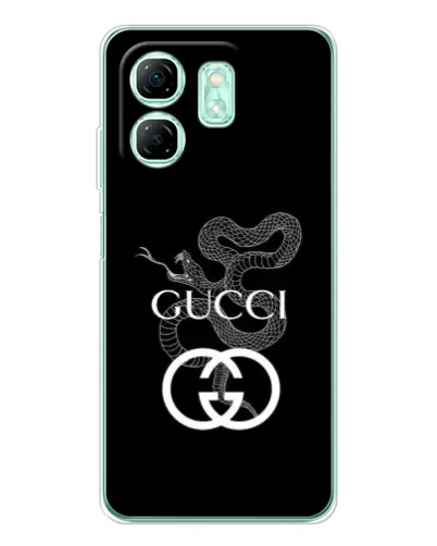 Чохол для Infinix Smart 9 з картинкою «Gucci — срібна змія» Чохол для Infinix Smart 9 з картинкою «Gucci — срібна змія»