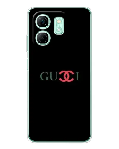 Чохол для Infinix Smart 9 з картинкою «Gucci — червоний градієнт» Чохол для Infinix Smart 9 з картинкою «Gucci — червоний градієнт»