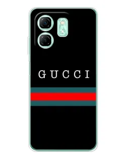 Чохол для Infinix Smart 9 з картинкою «Gucci — червоний пояс»