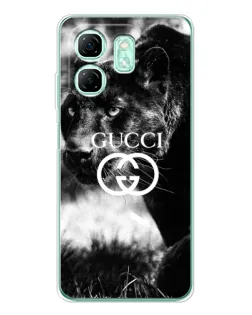 Чехол для Infinix Smart 9 с картинкой «Gucci — дикая природа»