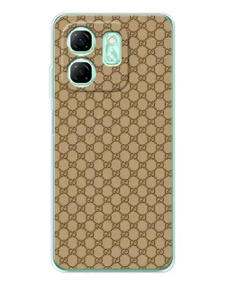 Чехол для Infinix Smart 9 с картинкой «Gucci — классический беж»