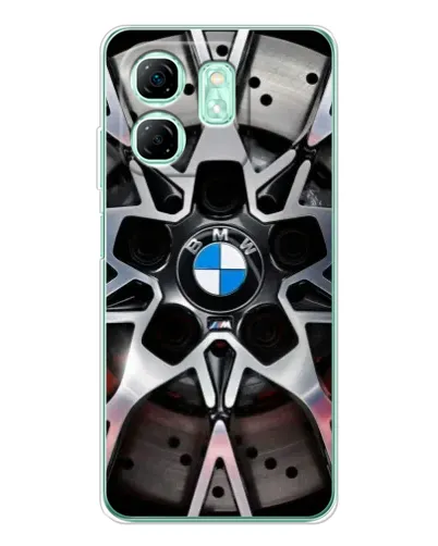 Чохол для Infinix Smart 9 з картинкою «BMW — деталь диска» Чохол для Infinix Smart 9 з картинкою «BMW — деталь диска»