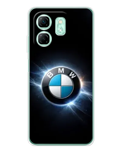 Чохол для Infinix Smart 9 з картинкою «BMW — неонове сяйво» Чохол для Infinix Smart 9 з картинкою «BMW — неонове сяйво»