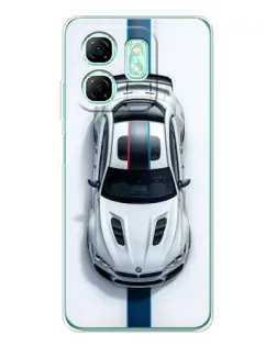 Чохол для Infinix Smart 9 з картинкою «Вид зверху — BMW M»