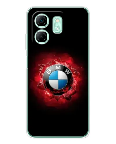 Чохол для Infinix Smart 9 з картинкою «Логотип BMW — спалах» Чохол для Infinix Smart 9 з картинкою «Логотип BMW — спалах»