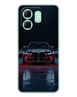 Чохол для Infinix Smart 9 з картинкою «BMW на мокрій дорозі»