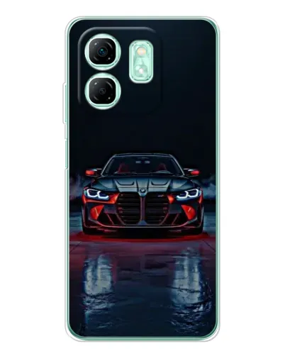 Чохол для Infinix Smart 9 з картинкою «BMW на мокрій дорозі» Чохол для Infinix Smart 9 з картинкою «BMW на мокрій дорозі»