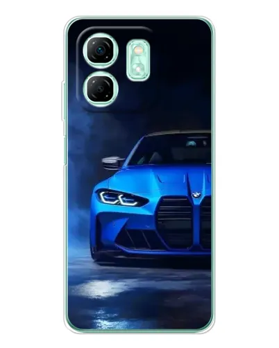 Чохол для Infinix Smart 9 з картинкою «Блакитна BMW M4» Чохол для Infinix Smart 9 з картинкою «Блакитна BMW M4»