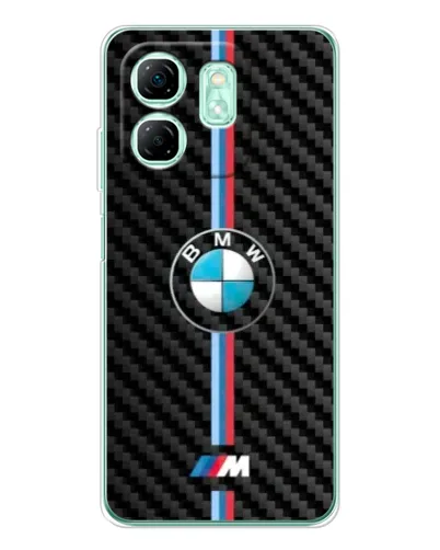 Чохол для Infinix Smart 9 з картинкою «Емблема BMW та карбон» Чохол для Infinix Smart 9 з картинкою «Емблема BMW та карбон»