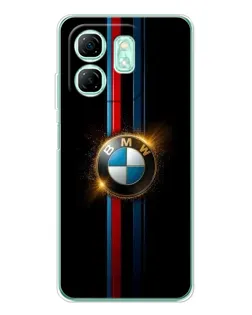 Чохол для Infinix Smart 9 з картинкою «BMW M-Power неон»