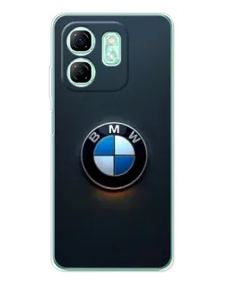 Чохол для Infinix Smart 9 з картинкою «Логотип BMW — мінімалізм»