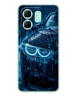 Чохол для Infinix Smart 9 з картинкою «BMW під дощем» Чохол для Infinix Smart 9 з картинкою «BMW під дощем»