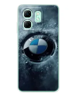 Чохол для Infinix Smart 9 з картинкою «Логотип BMW — лід» Чохол для Infinix Smart 9 з картинкою «Логотип BMW — лід»