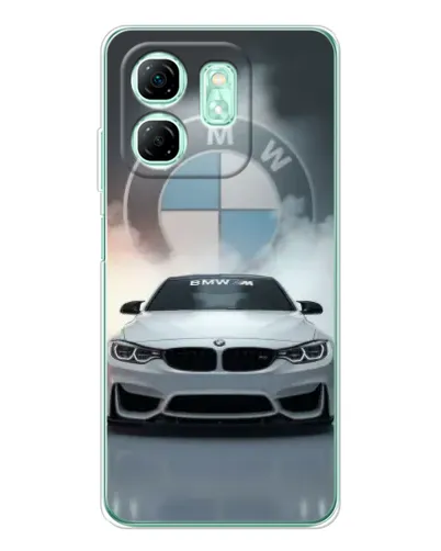 Чохол для Infinix Smart 9 з картинкою «BMW в білому диму» Чохол для Infinix Smart 9 з картинкою «BMW в білому диму»