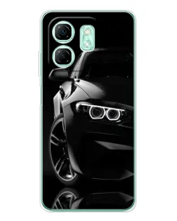 Чохол для Infinix Smart 9 з картинкою «Чорна BMW — профіль» Чохол для Infinix Smart 9 з картинкою «Чорна BMW — профіль»