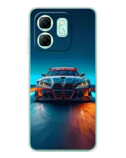 Чохол для Infinix Smart 9 з картинкою «BMW — вогні неону» Чохол для Infinix Smart 9 з картинкою «BMW — вогні неону»