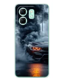 Чохол для Infinix Smart 9 з картинкою «BMW M-Power — абстракція» Чохол для Infinix Smart 9 з картинкою «BMW M-Power — абстракція»
