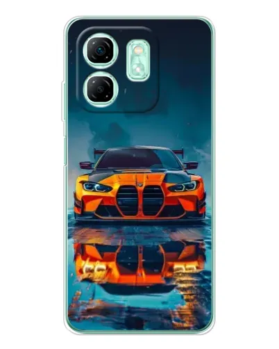 Чехол для Infinix Smart 9 с картинкой «BMW — золотая эмблема» Чехол для Infinix Smart 9 с картинкой «BMW — золотая эмблема»