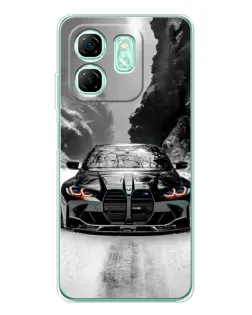 Чохол для Infinix Smart 9 з картинкою «BMW — акварельний дрифт» Чохол для Infinix Smart 9 з картинкою «BMW — акварельний дрифт»