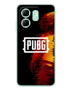 Чохол для Infinix Smart 9 з картинкою «Яскравий логотип PUBG»