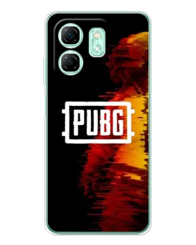 Чохол для Infinix Smart 9 з картинкою «Яскравий логотип PUBG»