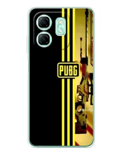 Чохол для Infinix Smart 9 з картинкою «PUBG — камуфляжний шолом»