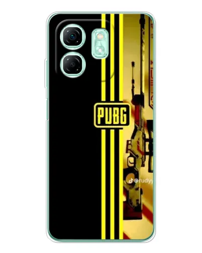 Чохол для Infinix Smart 9 з картинкою «PUBG — камуфляжний шолом»