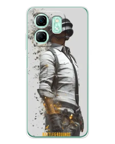 Чохол для Infinix Smart 9 з картинкою «PUBG — боєць у пилу»