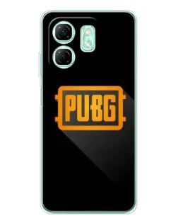 Чохол для Infinix Smart 9 з картинкою «PUBG — рамка лого»