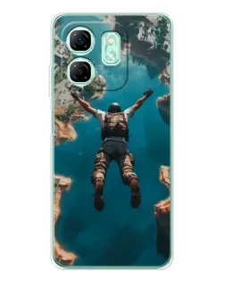 Чохол для Infinix Smart 9 з картинкою «PUBG — вільне падіння»
