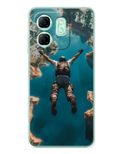 Чохол для Infinix Smart 9 з картинкою «PUBG — вільне падіння»