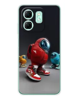 Чохол для Infinix Smart 9 з картинкою «Among Us — 3D стиль»