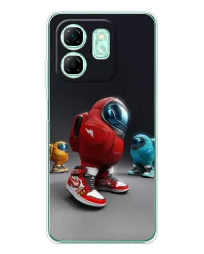 Чохол для Infinix Smart 9 з картинкою «Among Us — 3D стиль»