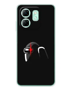 Чохол для Infinix Smart 9 з картинкою «Among Us шолом»