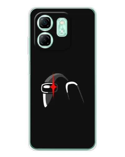 Чохол для Infinix Smart 9 з картинкою «Among Us шолом»