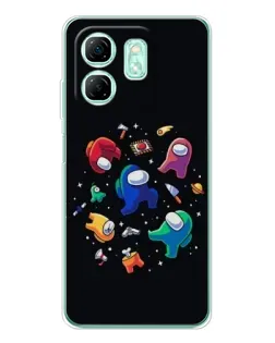 Чохол для Infinix Smart 9 з картинкою «Among Us космос»