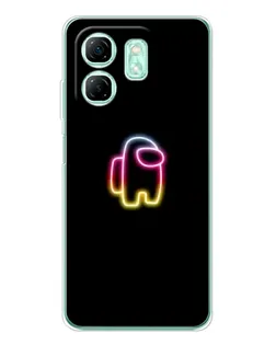 Чохол для Infinix Smart 9 з картинкою «Among Us градієнт»