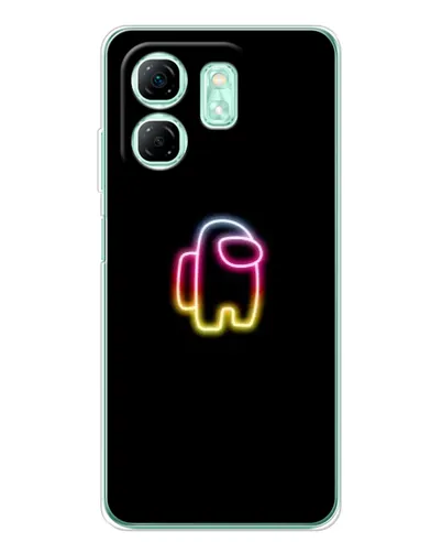 Чохол для Infinix Smart 9 з картинкою «Among Us градієнт»
