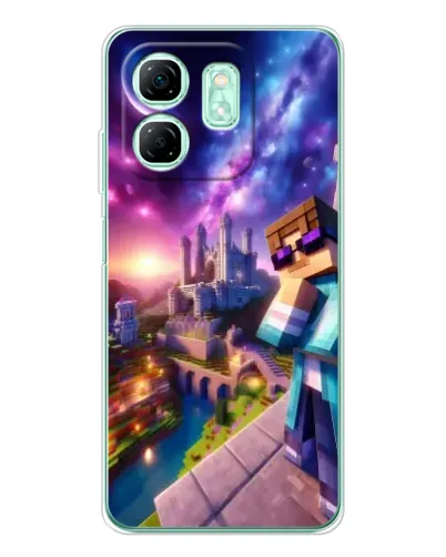 Чохол для Infinix Smart 9 з картинкою «Стів та космос»
