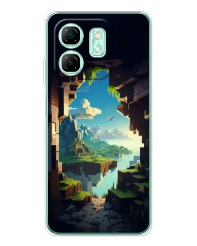 Чохол для Infinix Smart 9 з картинкою «Вид з печери»
