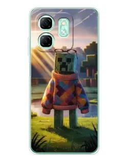Чохол для Infinix Smart 9 з картинкою «Кріпер у светрі»