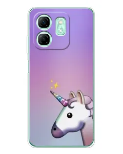 Чохол для Infinix Smart 9 з картинкою «Єдиноріг градієнт»