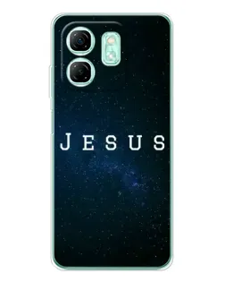 Чехол для Infinix Smart 9 с картинкой «Звездное небо Jesus»